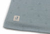 Blanket Cradle 75x100cm Cosy Knit - Sea Green/Velvet