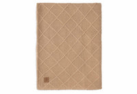 Blanket - Check Knit - Teddy Fleece