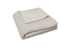 Deken Ledikant 100x150cm Basic Knit - Nougat/Fleece