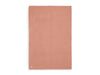 Blanket Cot 100x150cm Spring Knit - Rosewood/Coral Fleece