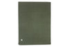 Deken Ledikant 100x150cm Velvet Pure Knit - Leaf Green - GOTS