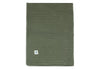 Deken Ledikant 100x150cm Velvet Pure Knit - Leaf Green - GOTS