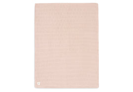 Deken Ledikant 100x150cm Grain Knit - Wild Rose/Velvet