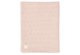 Deken Ledikant 100x150cm Grain Knit - Wild Rose/Velvet