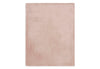 Blanket Cot 100x150cm Basic Knit - Wild Rose/Fleece