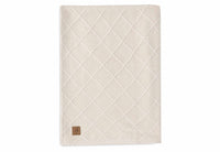 Decke - Check Knit - Teddy Fleece
