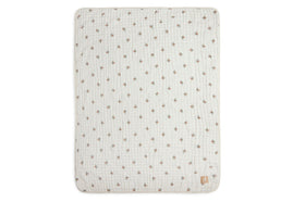 Couverture Berceau Gaze de coton 75x100cm - Rosehip