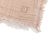 Deken Wieg 75x100cm Fringe Moonstone/Ivory - GOTS