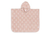 Badponcho Badstof Miffy Jacquard - Wild Rose