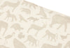 Lange Gaze de Coton Small 70x70cm Animals - Nougat - 3 Unités