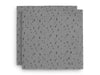 Hydrofiele Doek Large 115x115cm Spot - Storm Grey - 2 Stuks