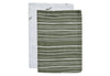 Washandje Hydrofiel Stripe & Olive Leaf Green - GOTS - 2 Stuks