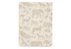 Washandje Hydrofiel Animals Nougat - 3 Stuks