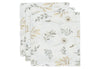 Serviette Gaze de Coton Wild Flowers - 3 Unités