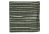 Monddoekje Hydrofiel Stripe & Olive - Leaf Green - GOTS - 2 Stuks