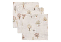 Mouth Cloth Muslin 31x31cm - Tiny Park - 3 Pack