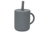 Drinking Cup Silicone - Storm Grey