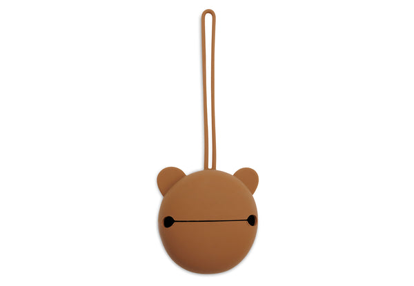Jollein Siliconen speenhouder Ø7 cm Caramel