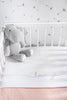 Sheet Crot 120x150cm Love you - Grey