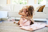 Baby Schlafsack 4-Jahreszeiten 70cm Whales - Pale Pink