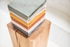 Aankleedkussenhoes Badstof 50x70cm - Storm Grey