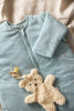 Baby Slaapzak met Afritsbare Mouw 70cm Twinkling - Sea Green