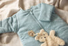 Baby Sleeping Bag with Removable Sleeves 110cm Twinkling - Sea Green