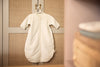 Baby Sleeping Bag with Removable Sleeves 60cm Rib - Ivory