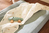 Housse matelas à Langer Éponge 50x70cm - Sea Green