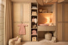 Baby Slaapzak met Afritsbare Mouw 110cm Twinkling - Wild Rose