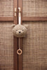 Musical Hanger Teddy Bear - Olive Green