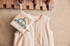 Sleeping Bag Sleeveless 90cm Velvet - Oatmeal
