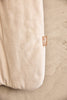 Sleeping Bag Sleeveless 110cm Velvet - Oatmeal