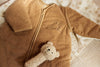 Baby Slaapzak met Afritsbare Mouw 90cm Sleepy Miffy Terry - Biscuit