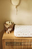 Changing Table Basket Cloudy Rib - Milky Coffee