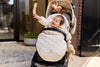 Footmuff buggy/stroller Embossed - Sand
