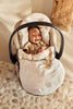 Footmuff group 0+ 3/5 points Embossed - Sand