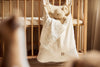 Playpen Storage Bag Cloudy Rib - Oatmeal