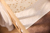 Blanket Cradle 75x100cm Box Knit - Milky Coffee/Velvet - GOTS
