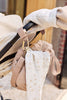 Sac Embossed Lily - Milky Coffee