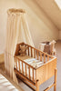 Decke Wiege 75x100cm Box Knit - Warm Sand - GOTS