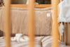 Boxbumper 180x30cm Cloudy Rib - Milky Coffee