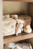 Pouch Cloudy Rib - Milky Coffee