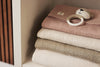 Blanket Cradle 75x100cm Grain Knit - Wild Rose