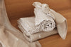 Lange gaze de Coton Large 115x115cm Rabbit Nougat GOTS