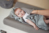 Swaddle Bamboo Cotton 115x115cm -Storm Grey - 2 Pack