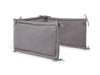 Laufgitterumrandung 35x180cm Bliss Knit Storm Grey