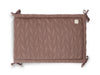 Bedbumper/Playpen bumper 35x180cm Spring Knit Chestnut