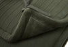 Bettumrandung/Laufgitterumrandung 30x180cm Pure Knit Leaf Gr