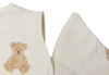Sleeping Bag with Removable Sleeves 110cm Teddy Bear